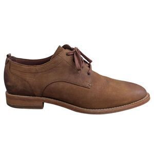COLE HAAN Men's 10M Feathercraft Grand Blucher Mesquite Leather Oxfords